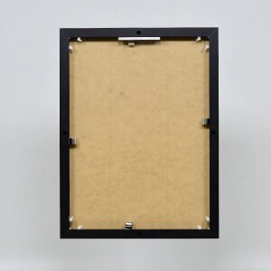 Cornice in alluminio effetto Quadro 40x60 cm vetro acrilico nero