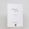 Cornice in alluminio effetto Quadro 42x59,4 cm vetro acrilico bianco