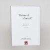 Cornice effetto alluminio Quadro 45x60 cm vetro acrilico argento