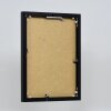 Cornice effetto alluminio Quadro 45x60 cm nero vetro acrilico lucido