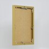 Cornice Quadro ad effetto in alluminio 45x80 cm oro con vetro acrilico