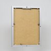Cornice Quadro effetto alluminio 50x60 cm vetro acrilico argento