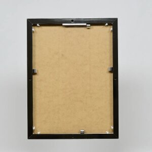 Cornice in alluminio effetto Quadro 50x65 cm argento antico vetro acrilico