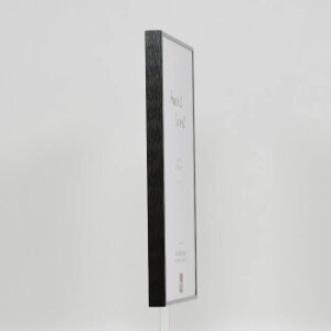 Cornice in alluminio effetto Quadro 50x65 cm argento antico vetro acrilico