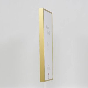 Cornice in alluminio effetto Quadro 50x75 cm oro con vetro acrilico