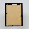 Cornice in alluminio effetto Quadro 50x75 cm nero vetro acrilico lucido