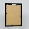 Cornice in alluminio effetto Quadro 50x75 cm nero vetro acrilico lucido