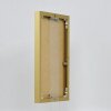 Cornice Quadro in alluminio effetto 60x80 cm oro con vetro acrilico