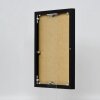 Cornice in alluminio effetto Quadro 14,8x21 cm vetro acrilico nero