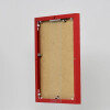 Cornice in alluminio effetto Quadro 61x91,5 cm vetro acrilico rosso