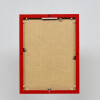 Cornice in alluminio effetto Quadro 61x91,5 cm vetro acrilico rosso