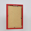 Cornice in alluminio effetto Quadro 61x91,5 cm vetro acrilico rosso