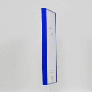 Cornice in alluminio effetto Quadro 61x91,5 cm vetro acrilico blu
