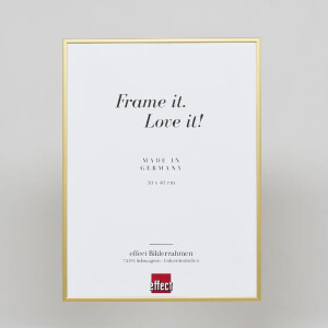 Cornice in alluminio effetto Quadro 61x91,5 cm vetro acrilico oro