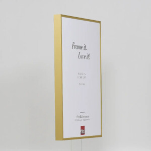 Cornice in alluminio effetto Quadro 61x91,5 cm vetro acrilico oro
