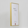 Cornice in alluminio effetto Quadro 61x91,5 cm vetro acrilico oro