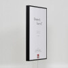 Cornice in alluminio effetto Quadro 61x91,5 cm vetro acrilico nero