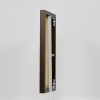 Cornice in alluminio effetto Quadro 61x91,5 cm bronzo vetro acrilico