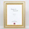 Cornice effetto barocco Profilo 31 argento 25x60 cm Vetro acrilico