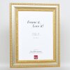 Cornice effetto barocco Profilo 31 argento 25x60 cm Vetro acrilico