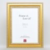 Cornice effetto barocco Profilo 31 oro 42x59,4 cm Vetro acrilico