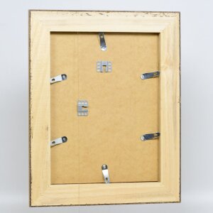 Cornice effetto barocco profilo 31 oro 45x80 cm vetro acrilico