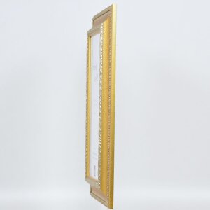 Cornice effetto barocco profilo 31 oro 45x80 cm vetro acrilico