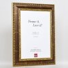 Cornice effetto barocco profilo 31 marrone 50x65 cm vetro acrilico