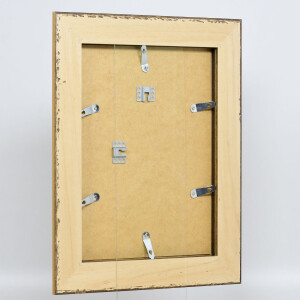 Cornice effetto barocco profilo 31 marrone 60x80 cm vetro acrilico