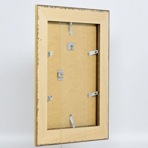 Cornice effetto barocco profilo 31 marrone 60x80 cm vetro acrilico