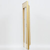 Cornice effetto barocco profilo 31 argento 60x90 cm vetro acrilico
