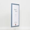 Telaio effetto legno profilo 32 grigio-blu 15x20 cm vetro acrilico