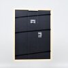 Telaio effetto legno profilo 32 bianco 21x28 cm vetro acrilico