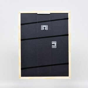 Telaio effetto legno profilo 32 blu 27x48 cm vetro acrilico