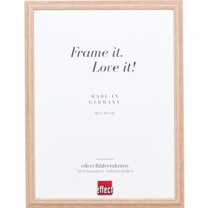 Telaio effetto legno profilo 32 marrone chiaro 45x60 cm...