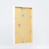 Telaio effetto legno profilo 35 bianco 25x70 cm vetro acrilico