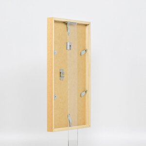Telaio effetto legno profilo 35 rovere 30x45 cm vetro acrilico