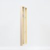 Telaio in legno effetto profilo 35 marrone chiaro 50x65 cm vetro acrilico