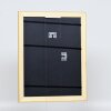 Effetto cornice barocca in legno profilo 37 oro antico 18x27 cm vetro acrilico