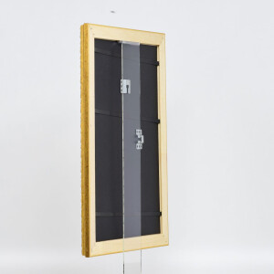 Effetto legno Cornice barocca Profilo 37 oro antico 29,7x42 cm Vetro acrilico