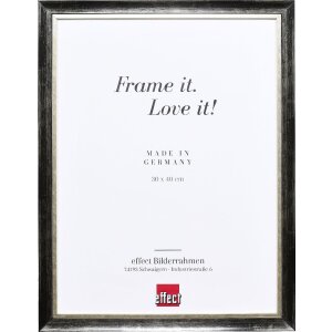 Cornice per foto in legno Effect Profilo 40 Platin 7x10...