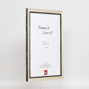 Cornice per foto in legno Effect Profil 40 Argento 30x30 cm con vetro acrilico