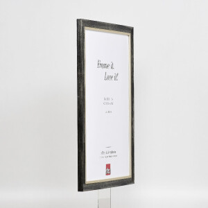 Cornice per foto in legno Effect Profil 40 Platin 40x50 cm con acrilico