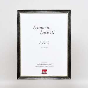 Cornice per foto in legno Effect Profil 40 Platin 62x93 cm con acrilico