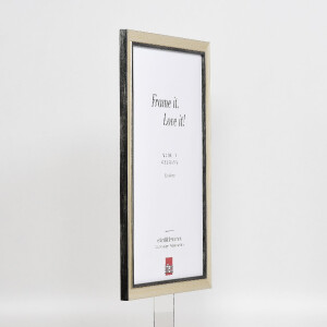 Cornice per foto in legno Effect Profil 40 Argento 30,5x91,5 cm con vetro acrilico