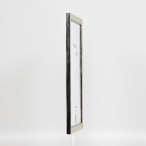 Cornice per foto in legno Effect Profilo 40 Argento 61x91,5 cm Vetro Acrilico