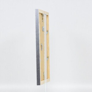 Cornice per foto in legno Effect Profilo 41 Argento 27x48 cm con vetro acrilico