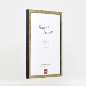 Cornice per foto Effect in legno con profilo 42, vetro acrilico antikgold 25x35 cm