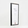 Cornice per foto Effect in legno con profilo 42 antracite 50x100 cm