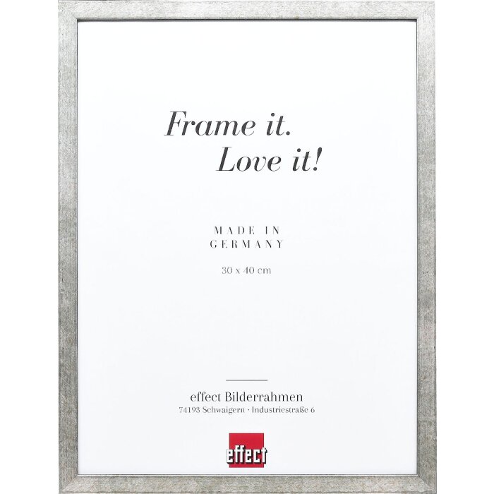 Cornice per foto Effect profilo 42 argento 10,5x14,8 cm